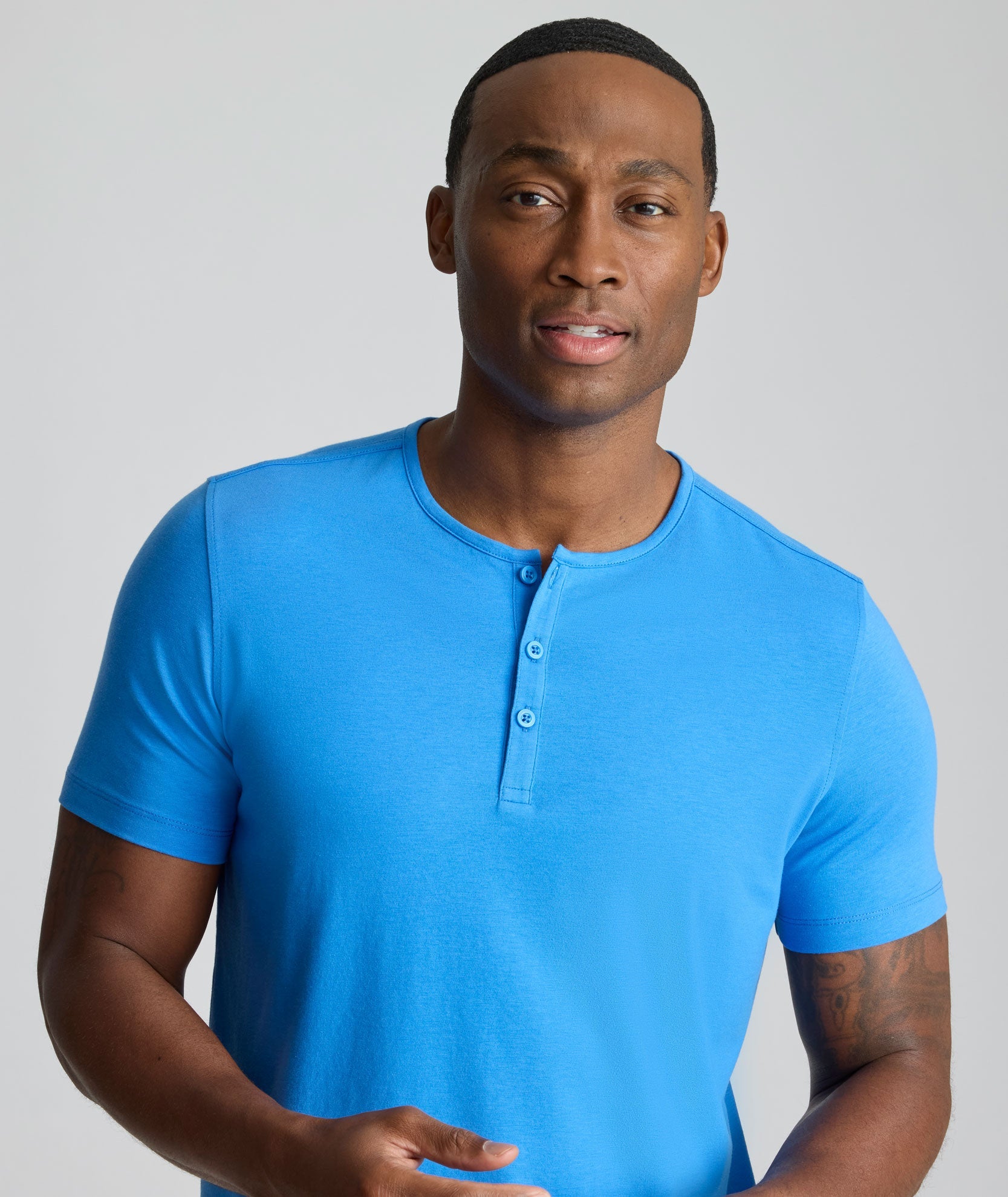 EcoSoft™ Short-Sleeve Henley