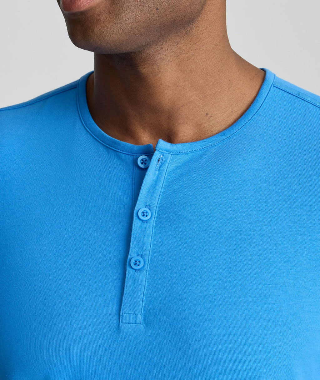 EcoSoft™ Short-Sleeve Henley