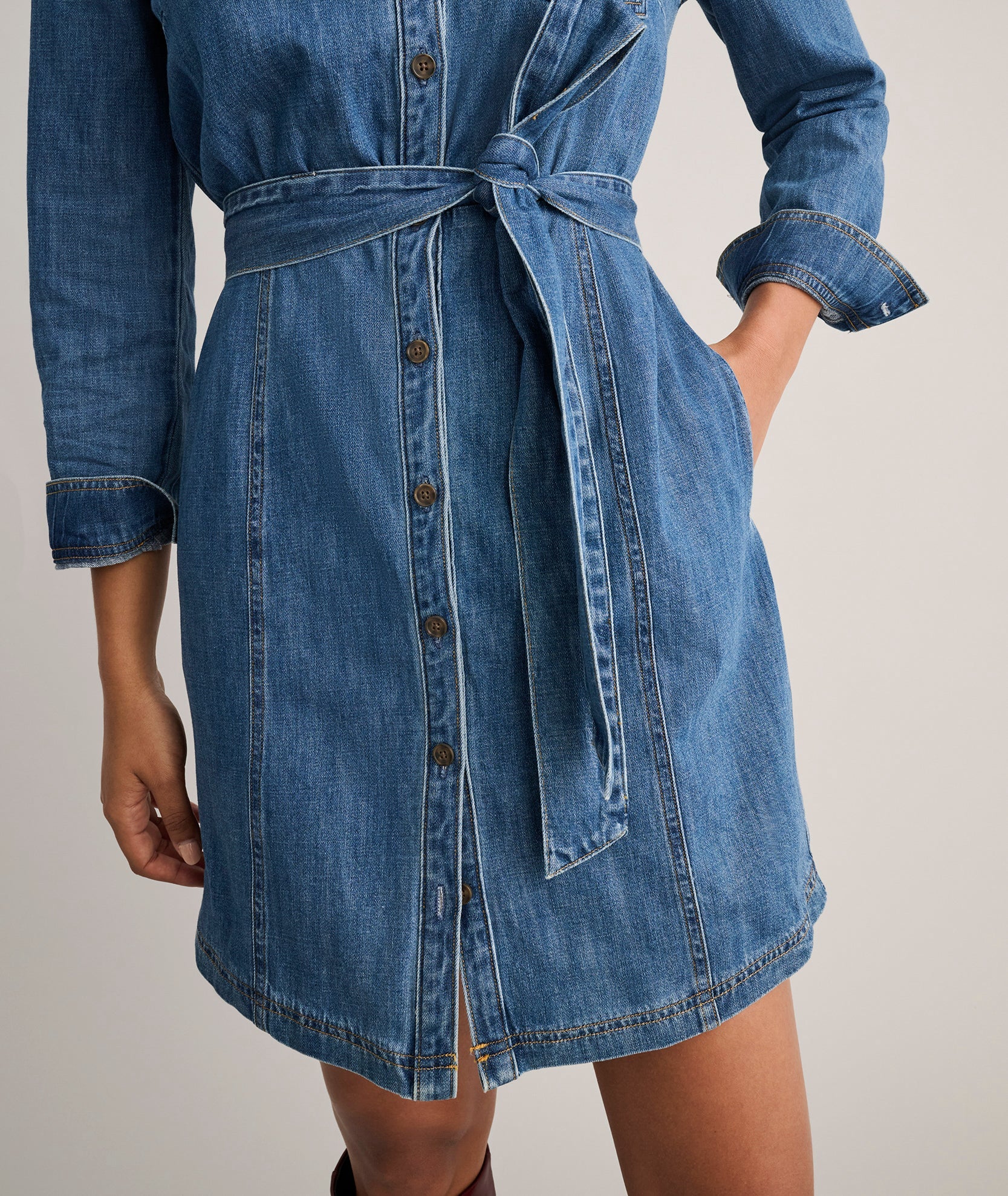 Denim Lea Shirt Dress