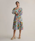 Stretch Cotton Floral Lucia Dress