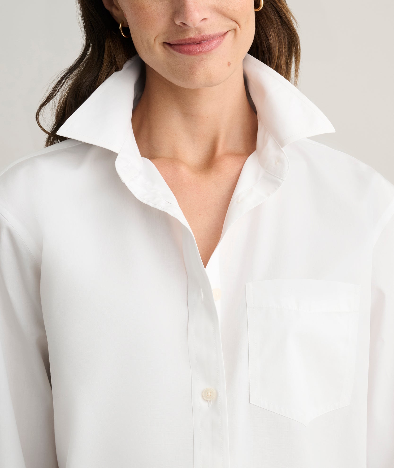 Wrinkle-Free Relaxed Fit Melanie Shirt