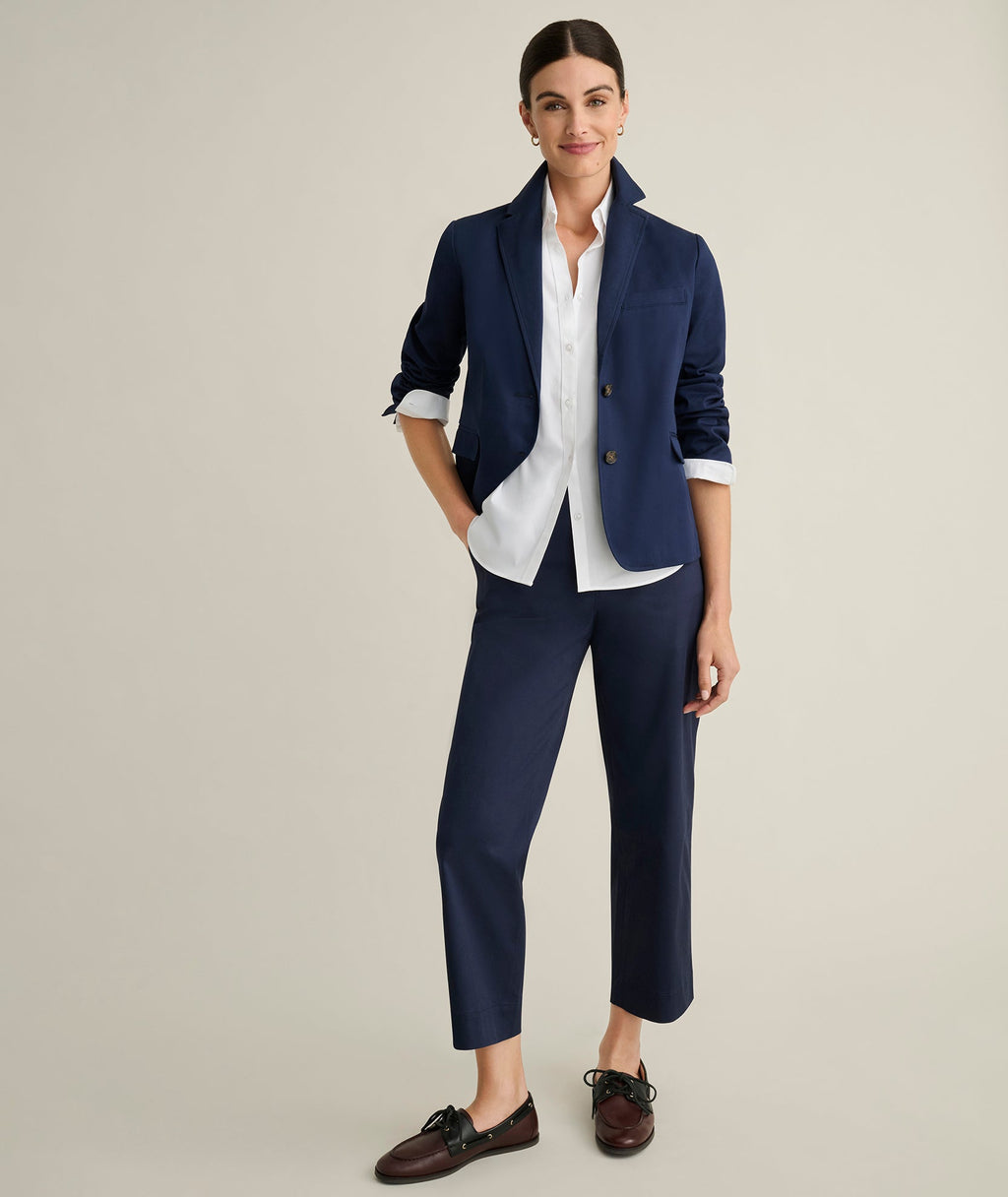 Stretch Twill Piper Blazer