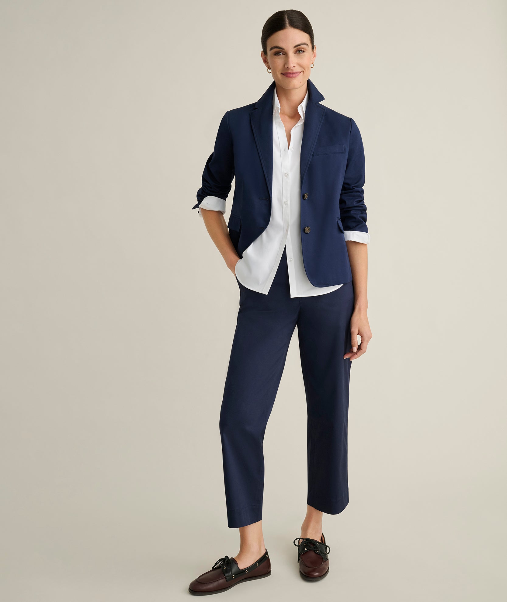 Stretch Twill Piper Blazer