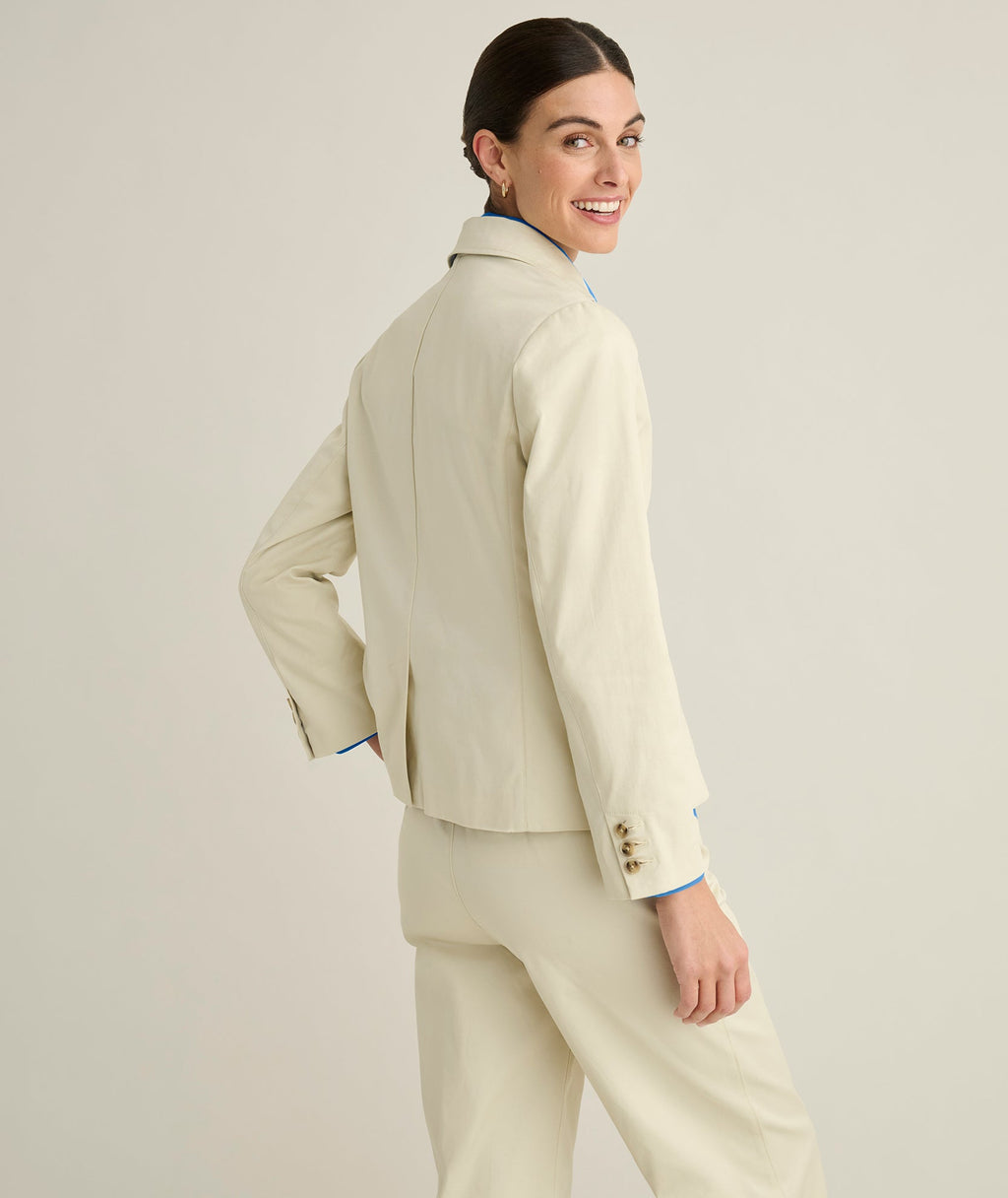 Stretch Twill Piper Blazer